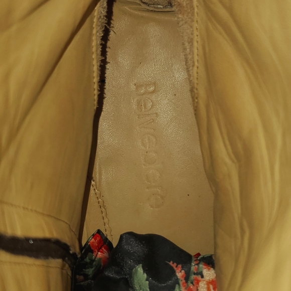 Vintage 1of 1 Belvedere Vibo Genuine Hornback Crocodile and Ostrich Zip Up Boots - Picture 3 of 4